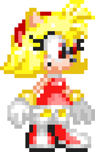Sonic 3 SMS Amy sprites (My version) by JoeyTheRabbit on DeviantArt