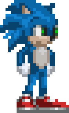 Super Sonic Blue Sprite Preview by Matheus30cs on DeviantArt