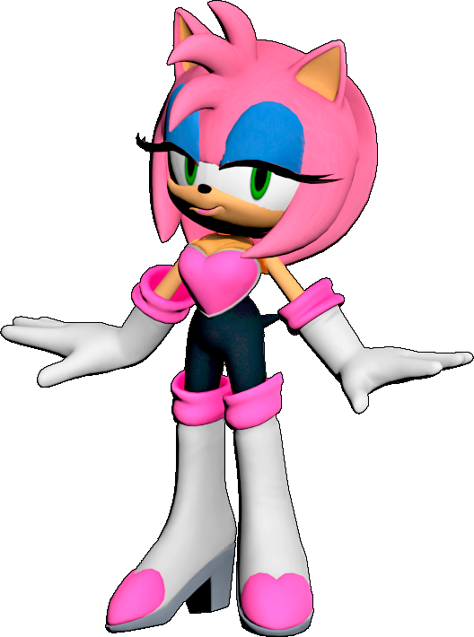 Amy Rose - Rouge Outfit by Matheus30cs on DeviantArt