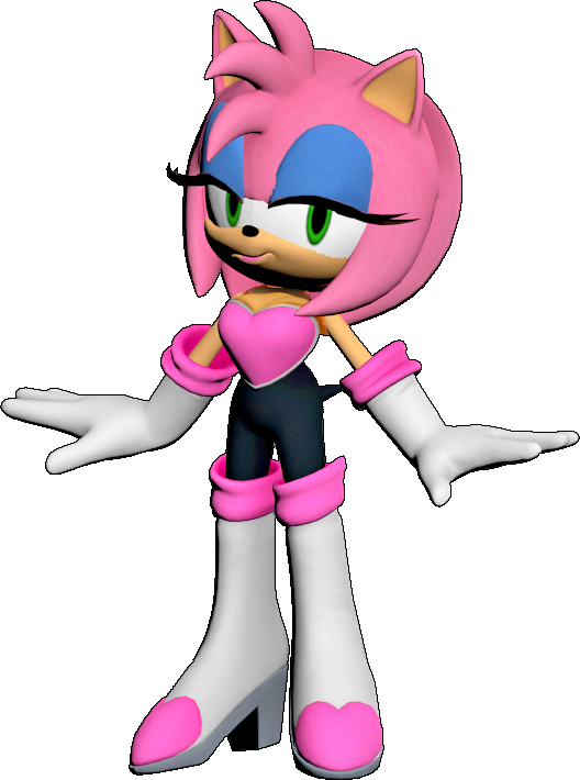 Amy Rose - Rouge Outfit by Matheus30cs on DeviantArt