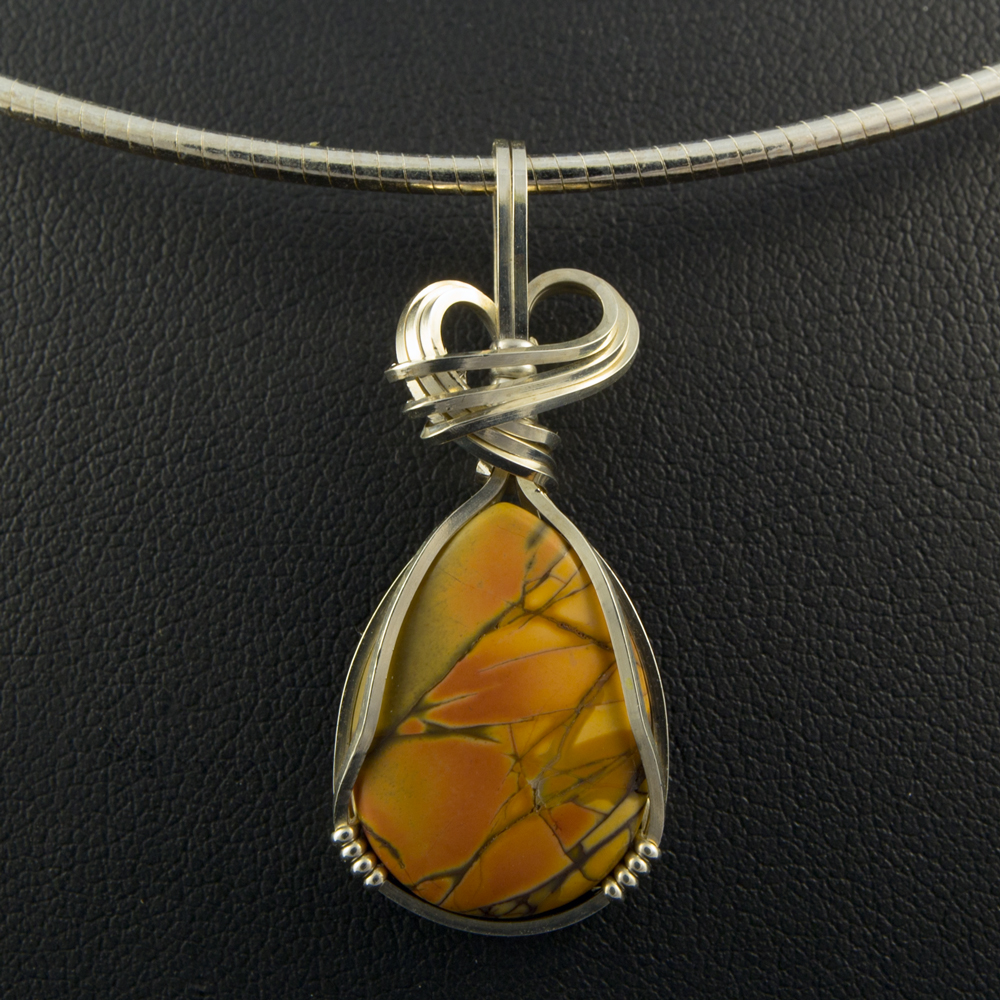 Cherry Creek Jasper in Silver