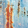 Rust on Blue Metal