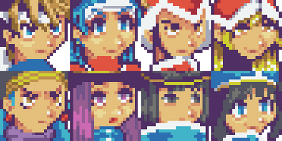 RTP Heroes Faceset 1 by JosephSeraph on DeviantArt