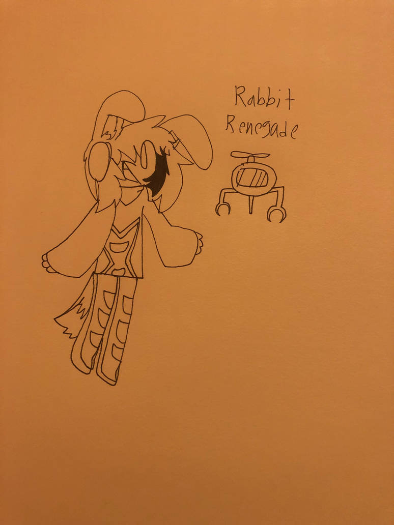 Renegade Rabbit Rabbit Renegade Hero of the skies! by flowerheartsans on DeviantArt