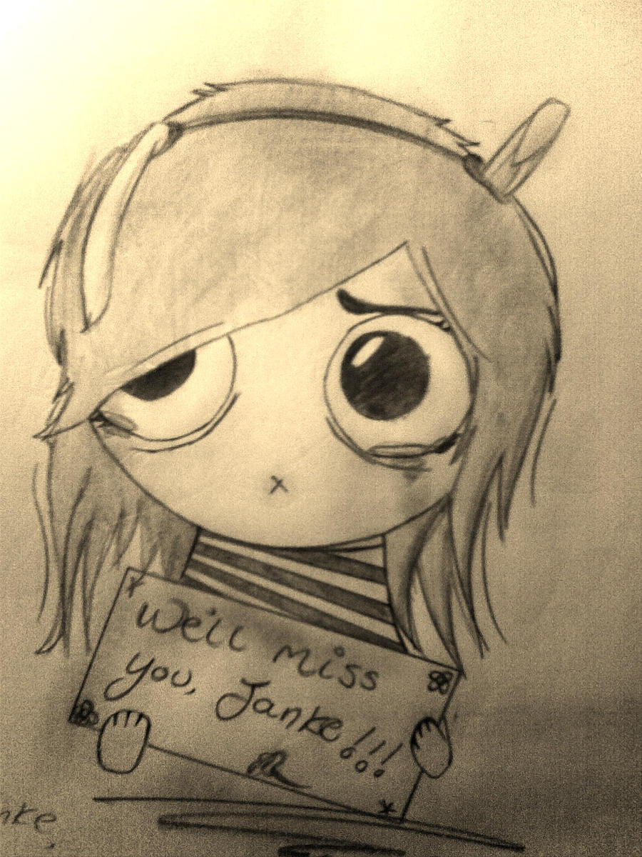 We Ll Miss You Drawing By Sixsecondpoison On Deviantart