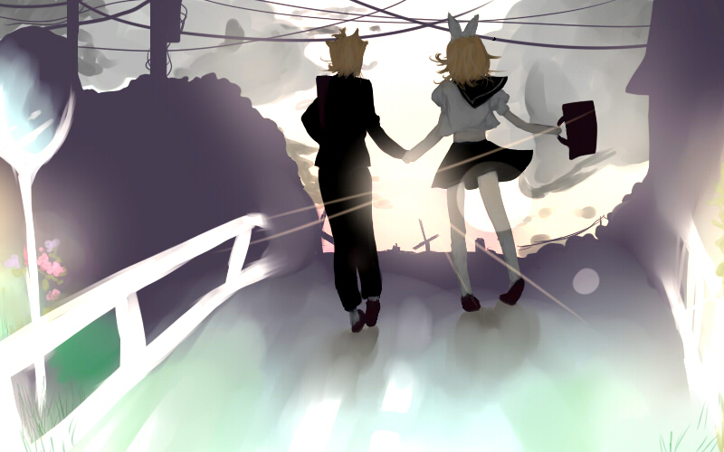 Rin and Len Kagamine