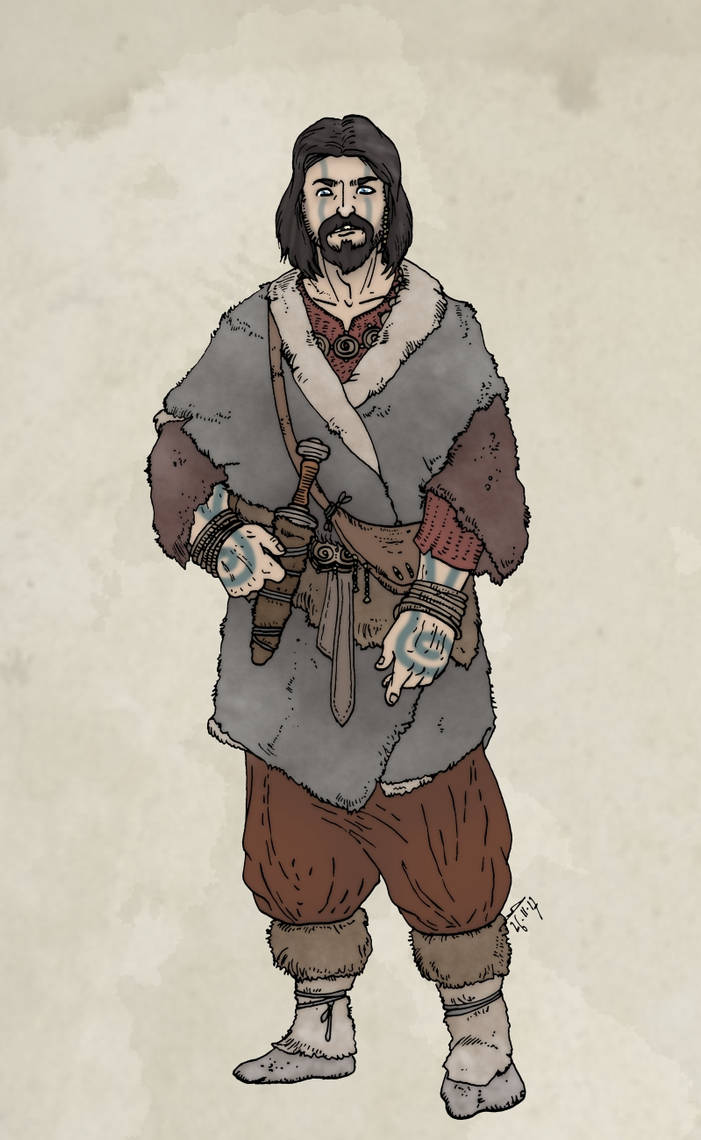 Nehwon - Cold Corner Clansman by Tintenfechter on DeviantArt