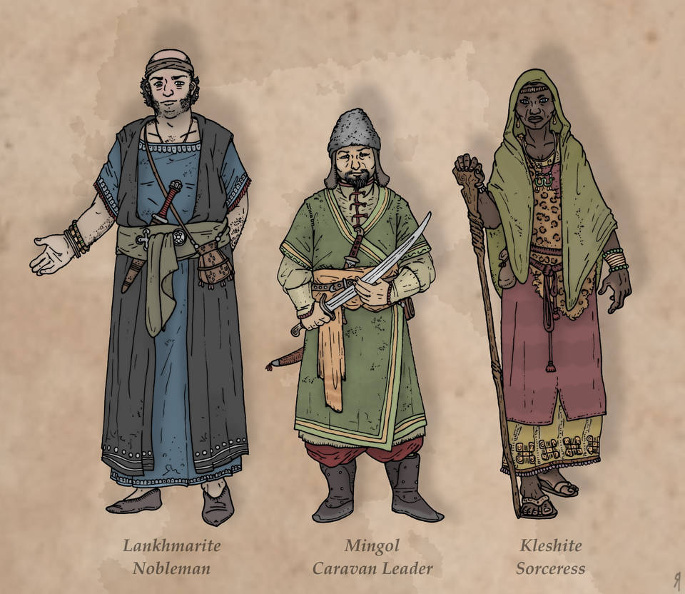 People of Nehwon - Part I by Tintenfechter on DeviantArt