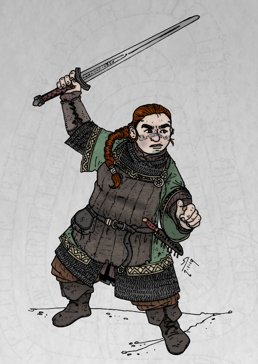 Dwarven Runesmith by Tintenfechter on DeviantArt