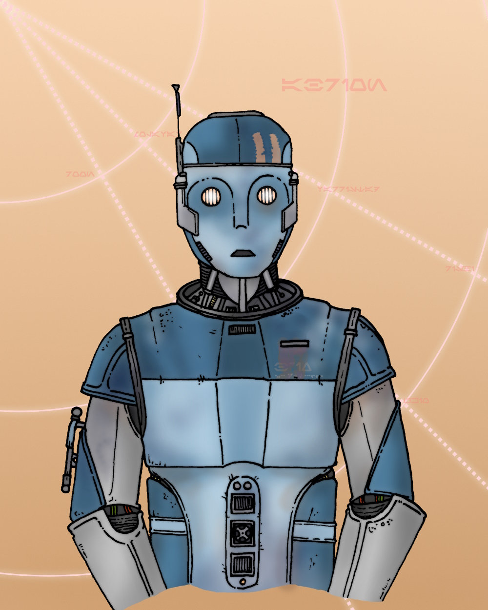 Service Droid Star Wars - B-IX Service Droid by Tintenfechter on DeviantArt