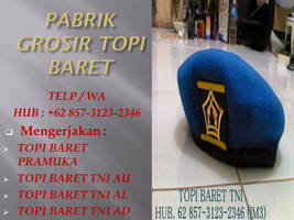 Telp. +62 857-3123-2346 (I-sat) : Topi Baret Tni