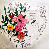 Flower wolf