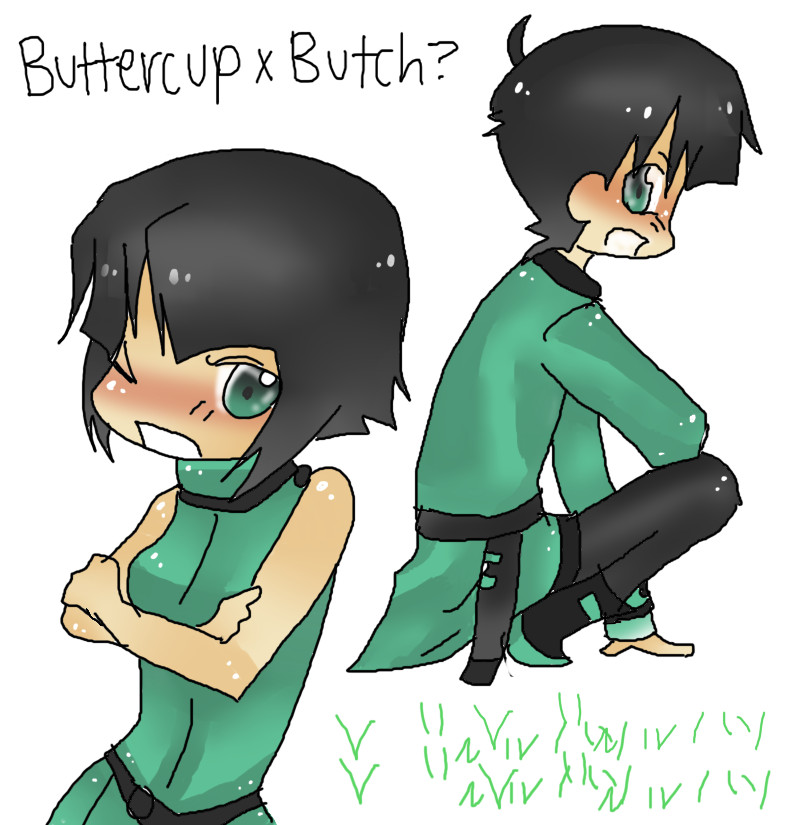 Fanart Buttercup And Butch Anime.