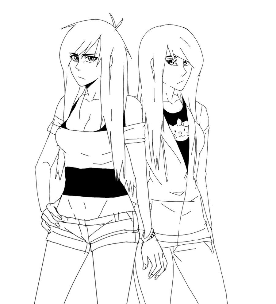 I kinda want my sister back :Lineart: