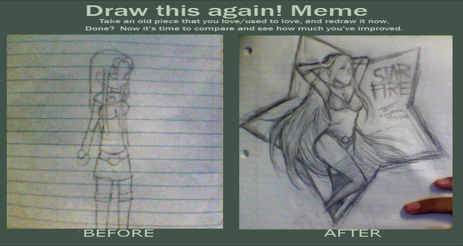 Before and after: Starfire