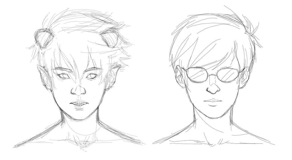 Dave and Karkat WIP