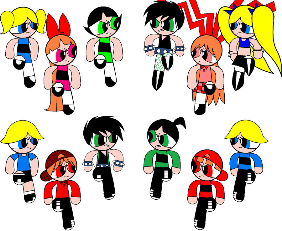 PPG VS PPnkG and RRnkB VS RRB by Merci12 on DeviantArt