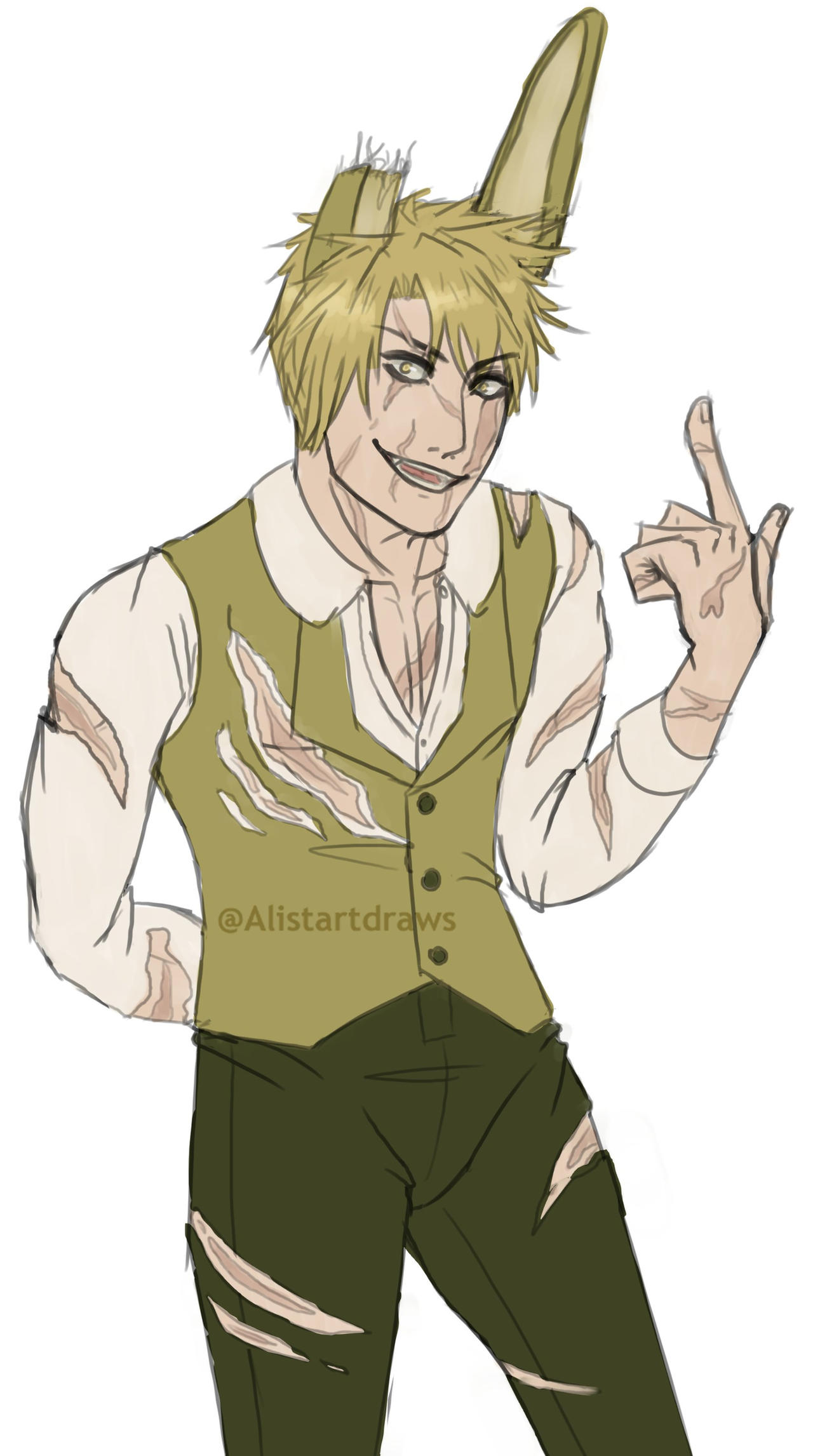 Springtrap Human human springtrap lol by BogglesTheDestroyer on DeviantArt