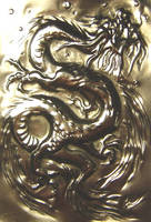 Dragon chinese ACEO