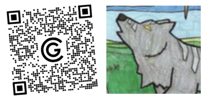 GlobalComix QR Code for the Hunters Comic! by Otterpop-YT on DeviantArt