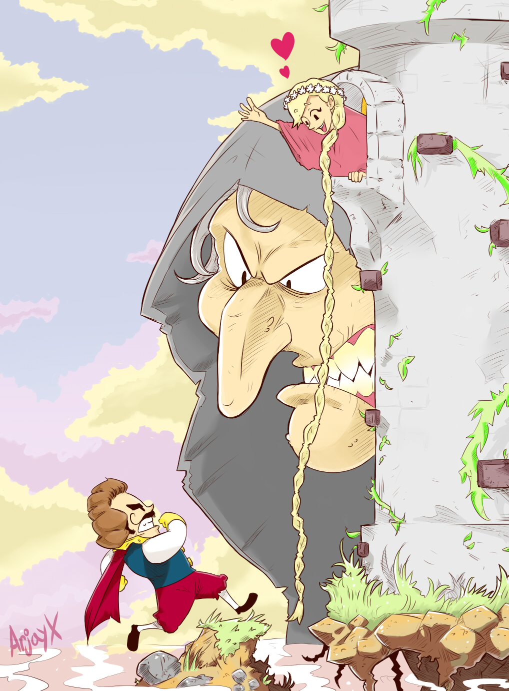 Rapunzel! Rapunzel! Let down your hair! by Arjay-the-Lionheart on DeviantArt Rapunzel! Rapunzel! Let down your hair! by Arjay-the-Lionheart on DeviantArt