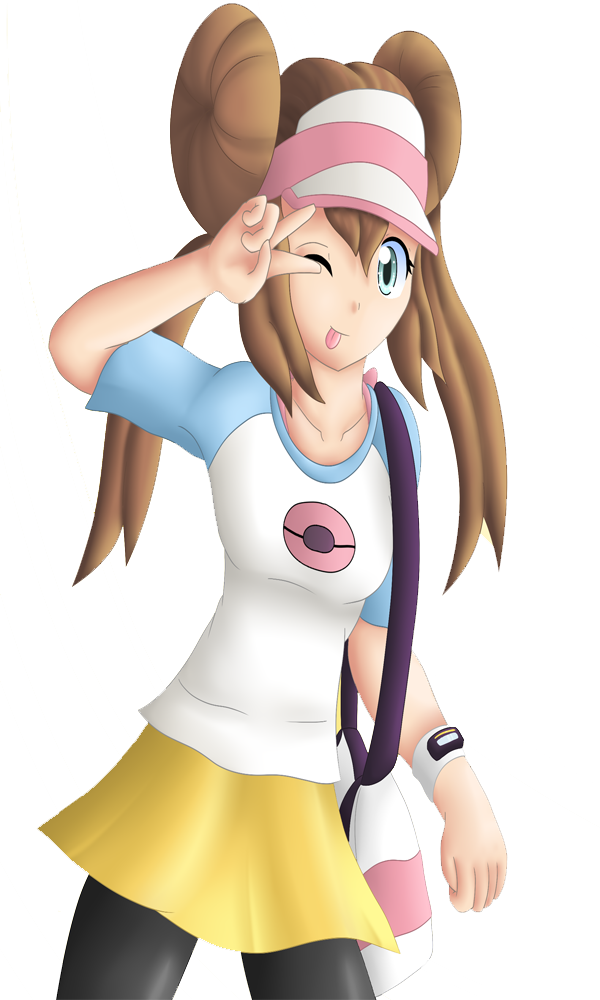 Pokemon Black 2 White 2 Girl Trainer v2.0 by YeosArts on DeviantArt