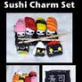 Sushi Charm Set