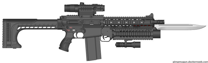 Close Combat Rifle STRATUS Close Combat Rifle by Nido64 on DeviantArt