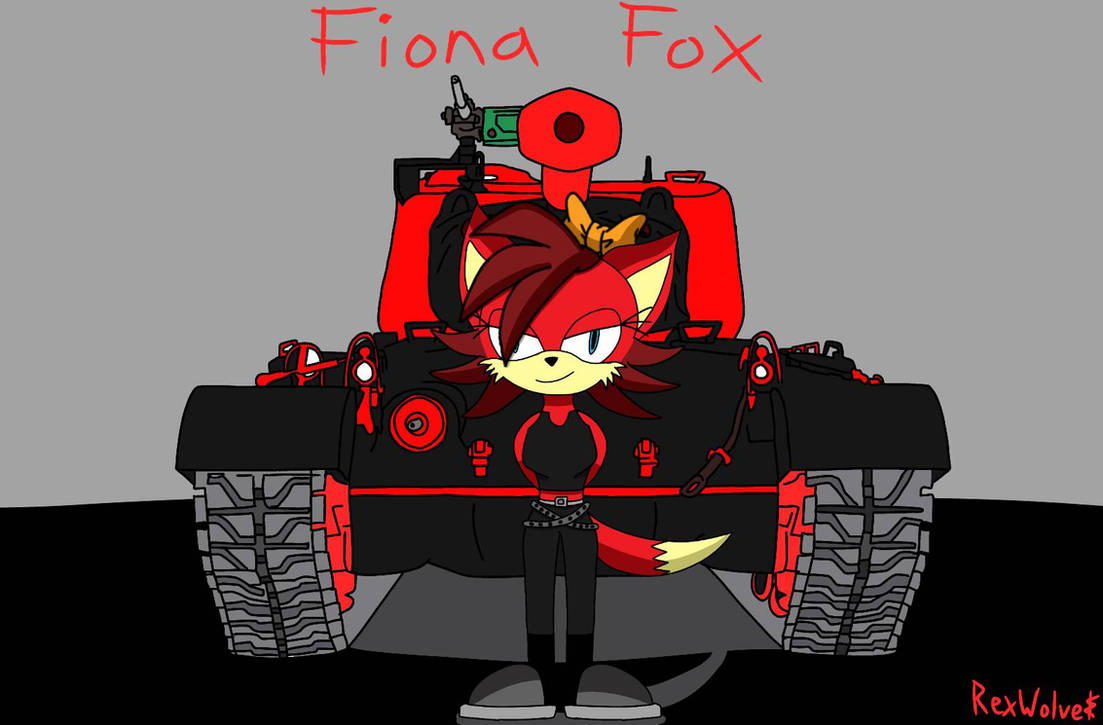 Fiona The Fox [cannon Sonic Character] By Rex The Wolf On Deviantart