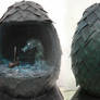 Dragon egg sculpture