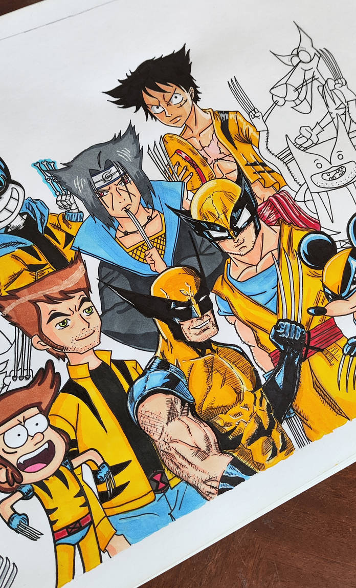 Wolverine Variants by ibodi on DeviantArt