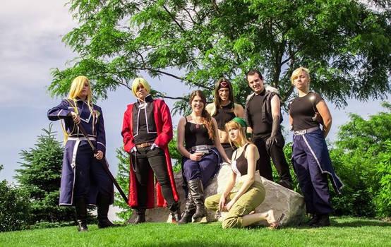Colossalcon 2014 our FMA group.