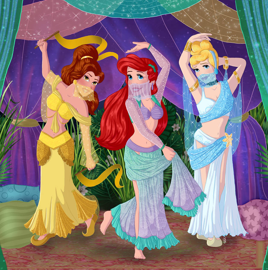 Princesses belly dancers 2