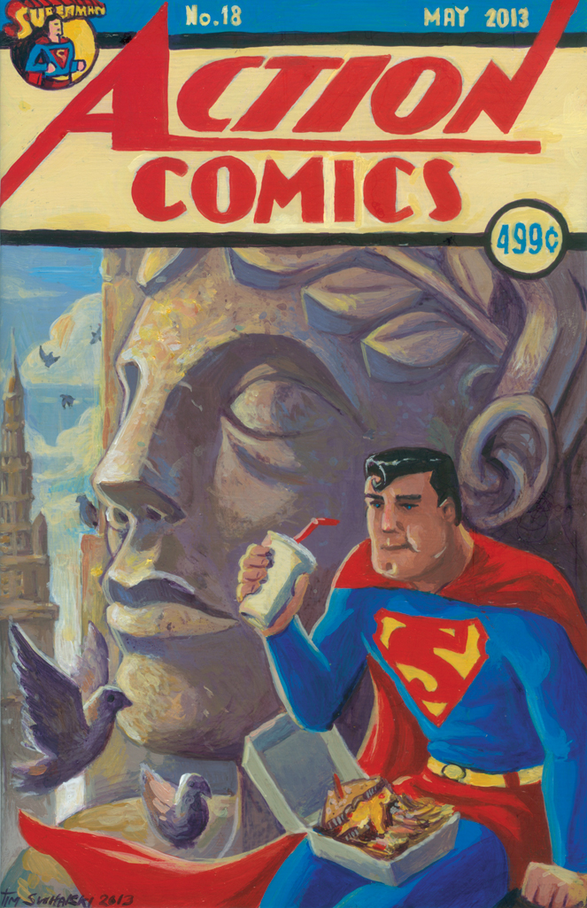 Action Comics #18 Superman Cover