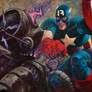 Captain America: Robot Puncher