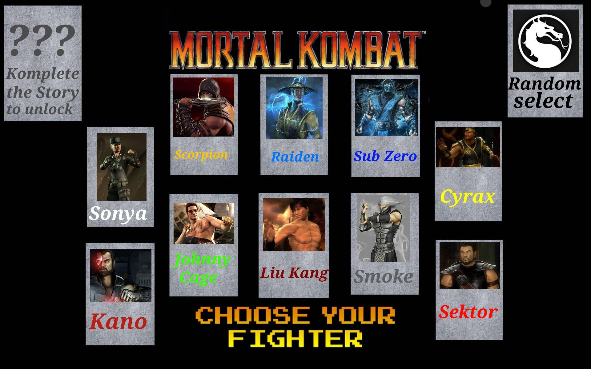 PC / Computer - Mortal Kombat 11 - Character Select Icons - The Spriters  Resource