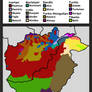 Ethnicities of Afghanistan and Pakistan Map