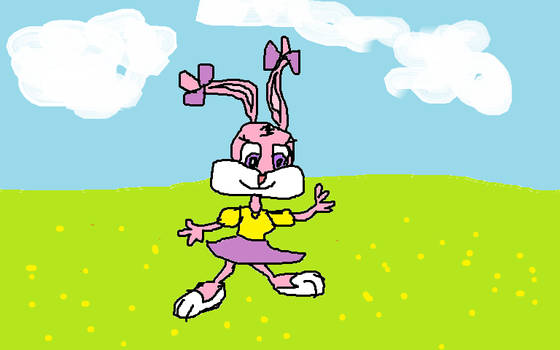 Babs Bunny in the Fields
