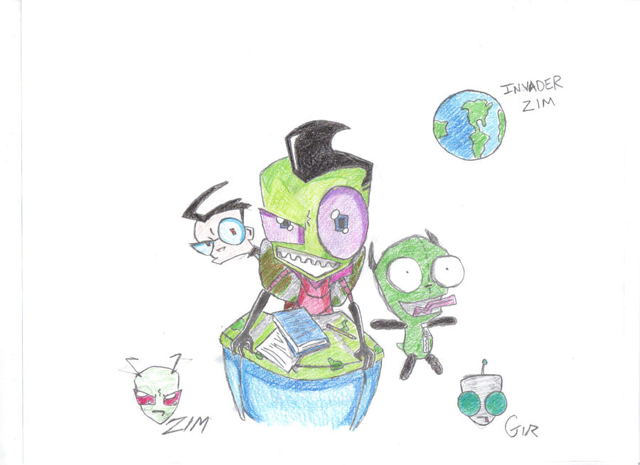 Invader Zim by MangaFreak17 on DeviantArt Invader Zim by MangaFreak17 on DeviantArt