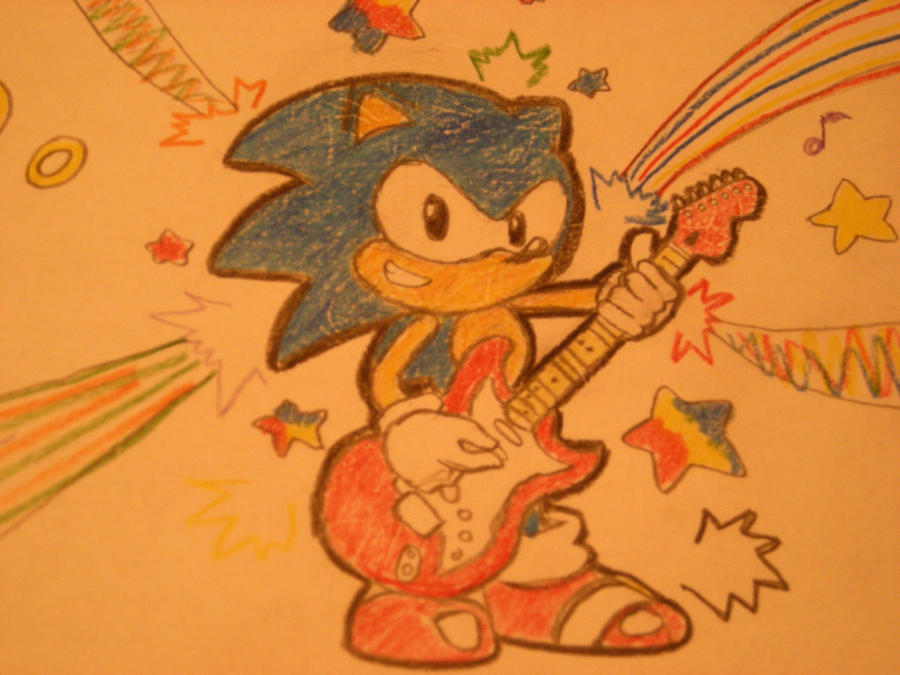 Sonic Rocker Sonic rock by MangaFreak17 on DeviantArt