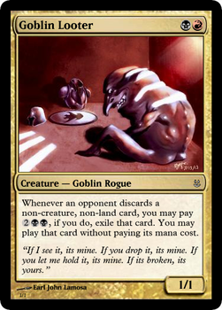 Goblin Looter (reprinted)