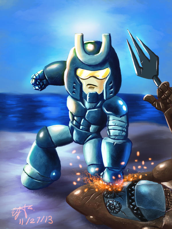 Combatron Front View Combatron by SpikeSilverscar on DeviantArt