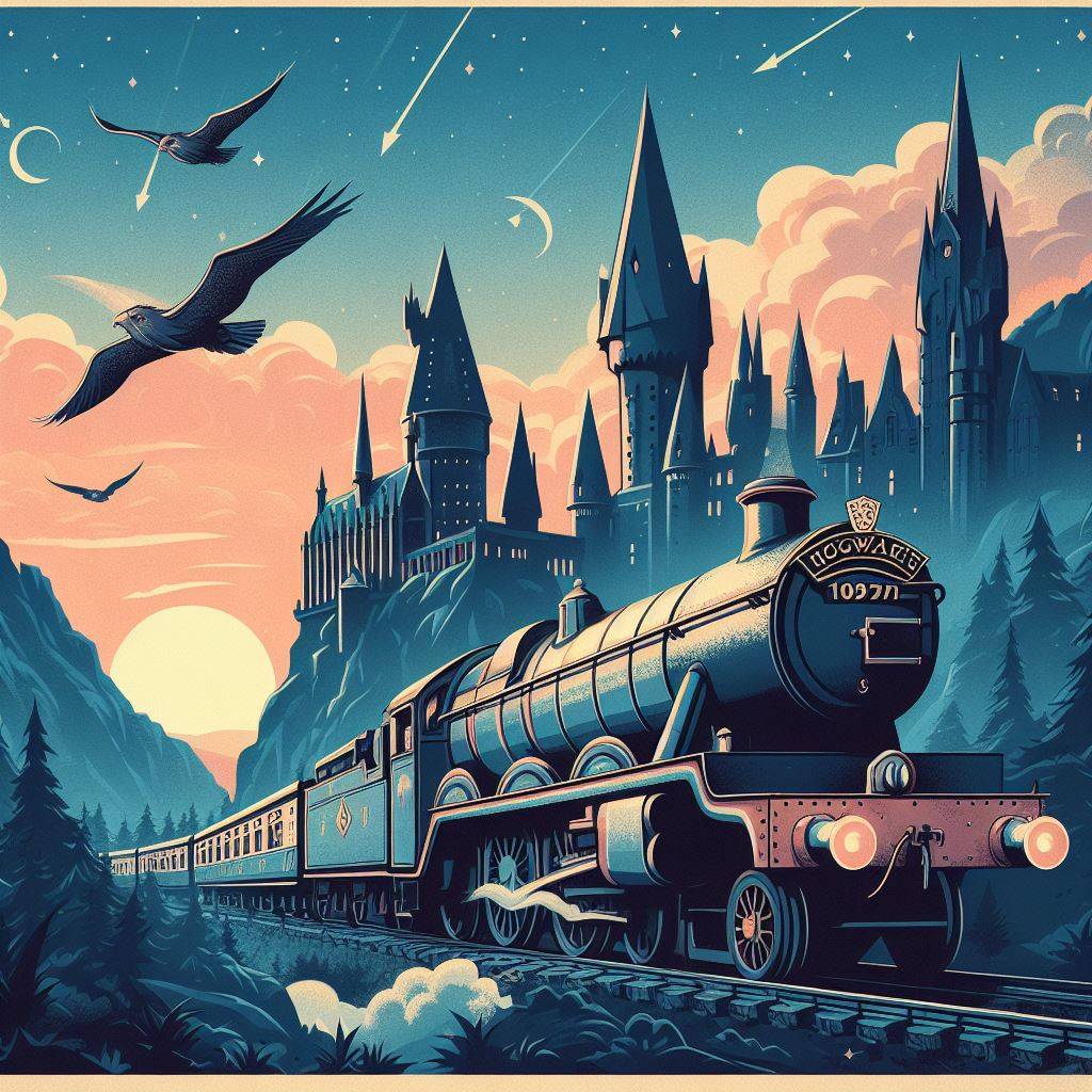 Hogwarts Express Poster Art by Vancheta on DeviantArt