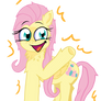 (Digitalized) Fluttershy ( Fan art )