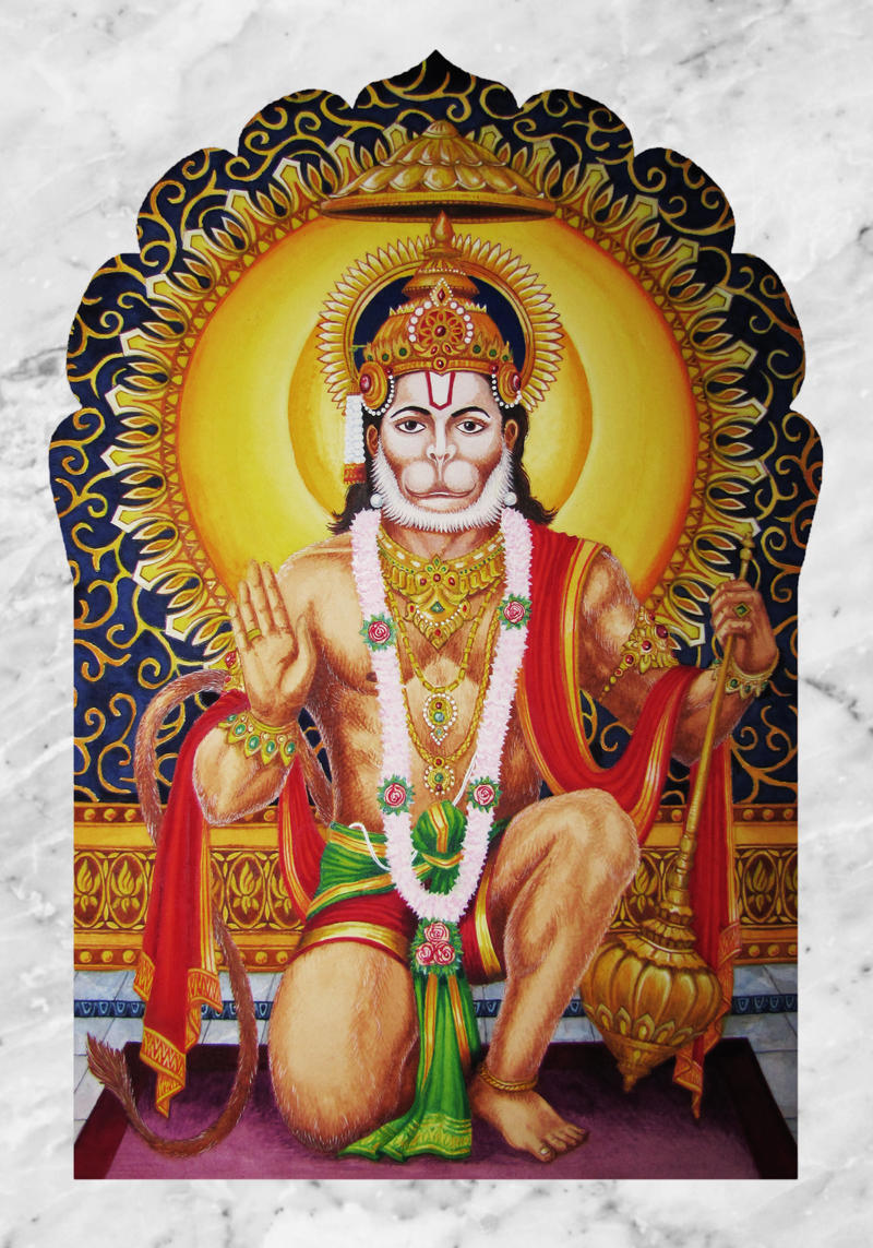 SRI HANUMAN by sth22art on DeviantArt