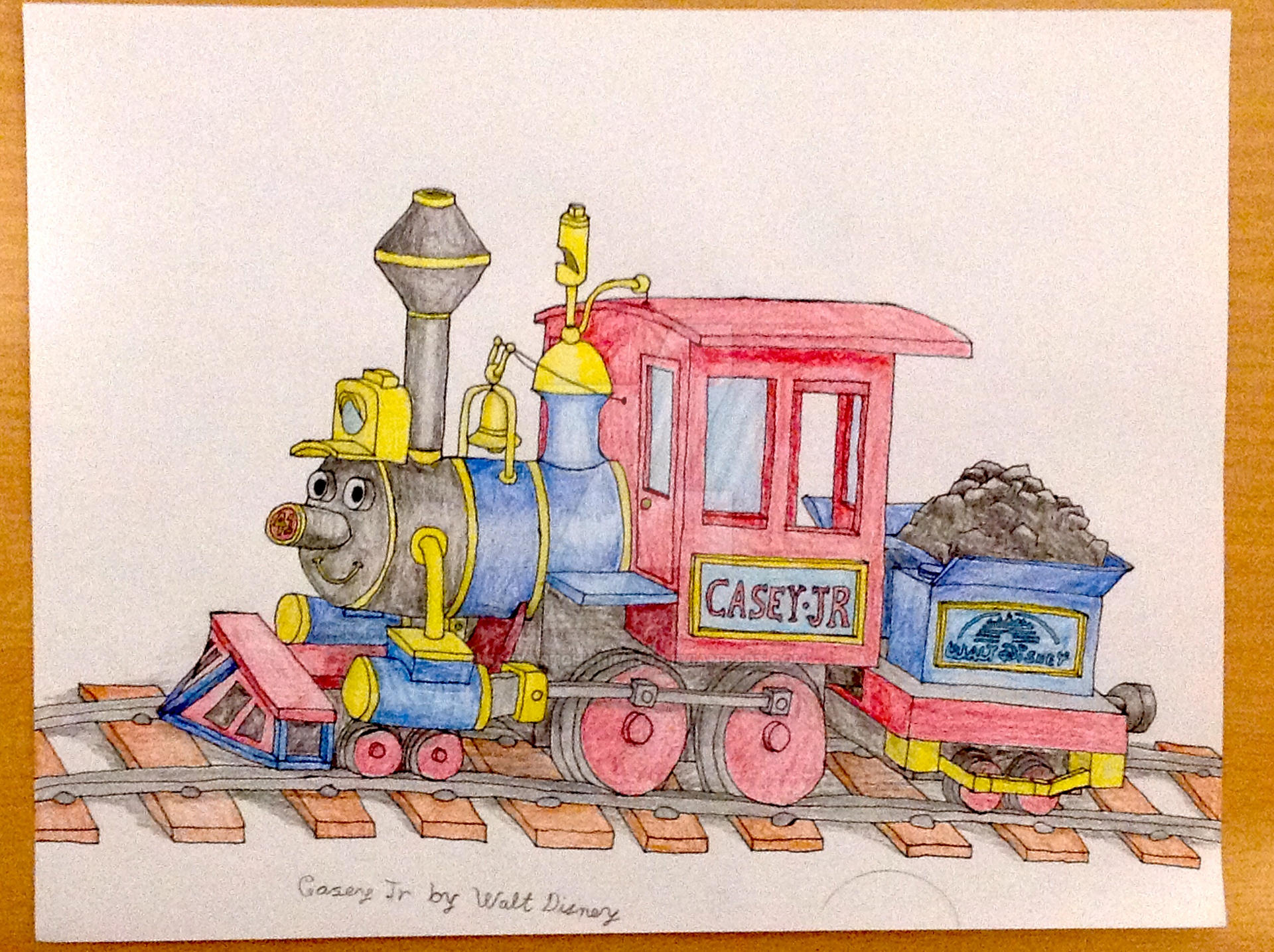 Casey Jr Draw Casey Jr (New Design) Part 3 (Final) by alexartchanimte7 on DeviantArt
