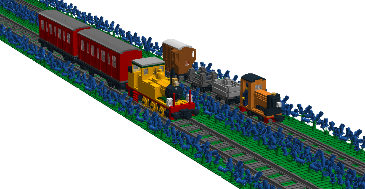 Lego Rusty and Stepney in the Bluebell Railway by alexartchanimte7 on ...