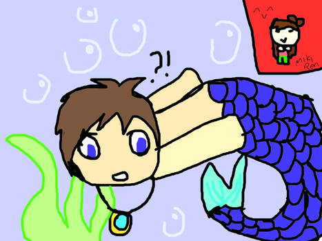 Poof! Jay your a merMan