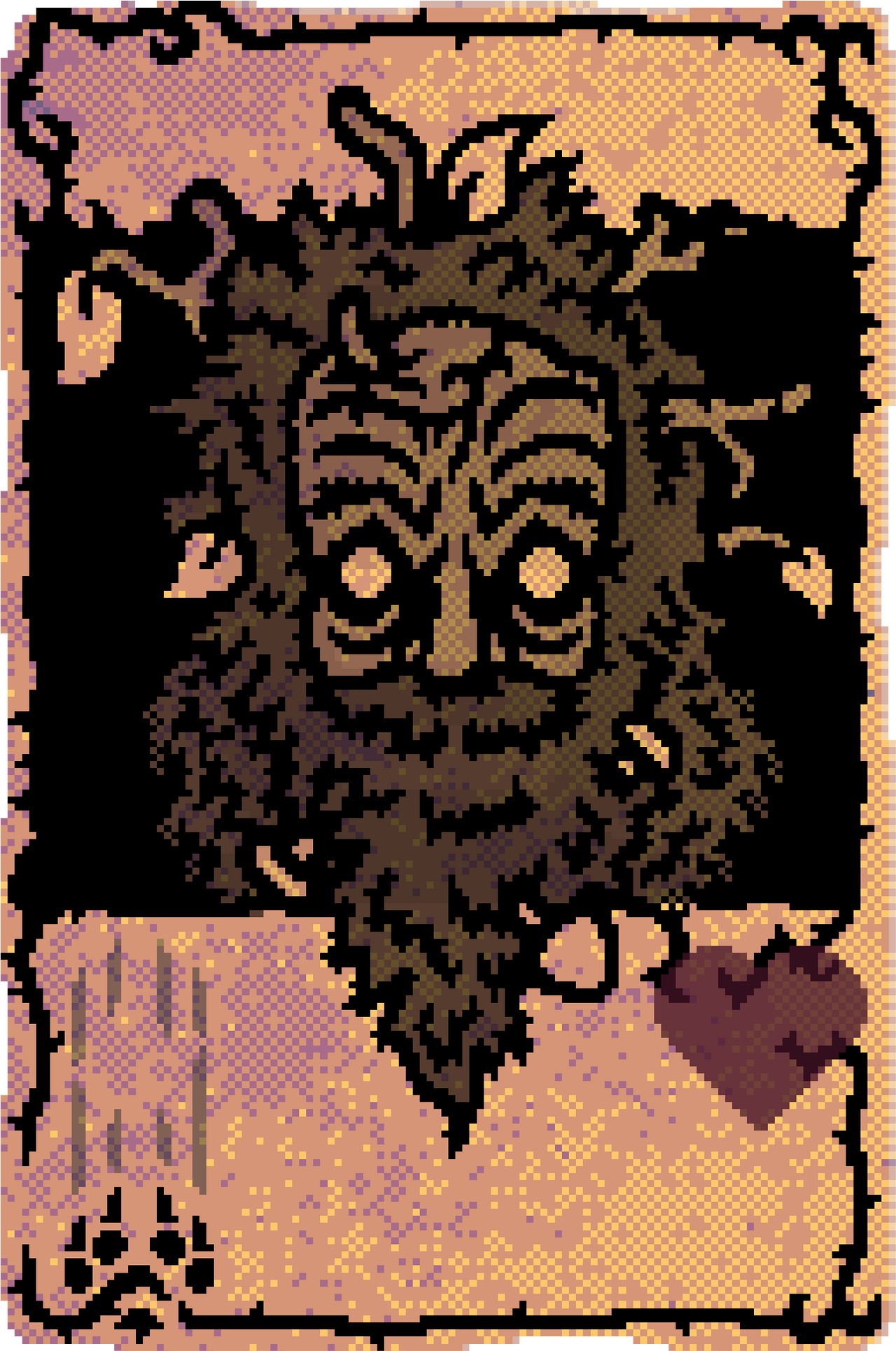 Leshy inscryption card Act_I by lmlxqwe on DeviantArt