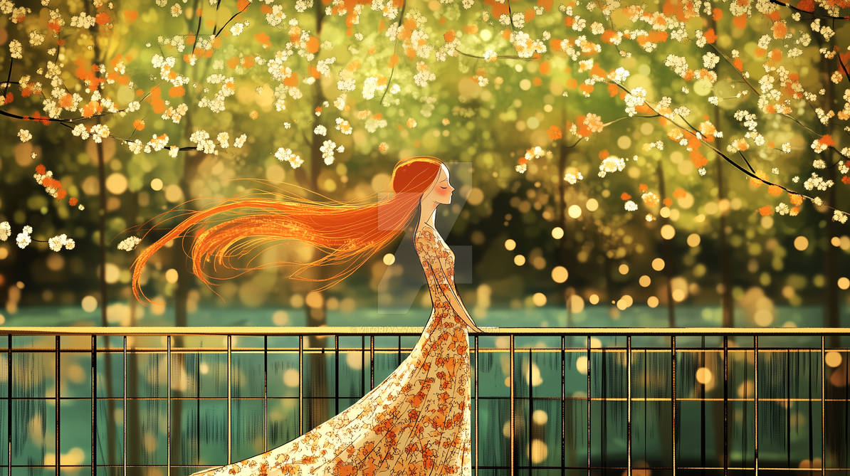 Spring Walk Portrait Spring Walk by VitoriaA-4Art on DeviantArt